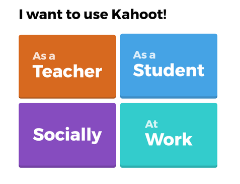 Create kahoot Kahoot! for